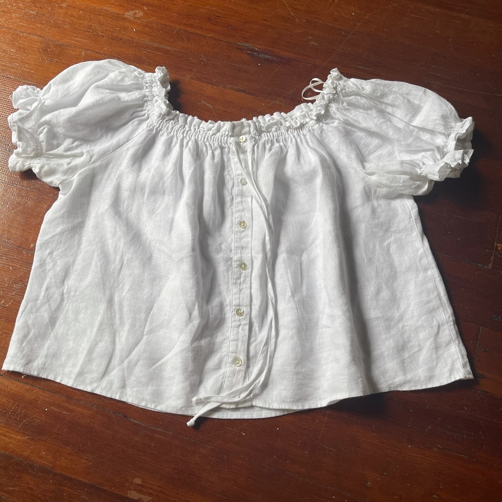 Linen Zara top